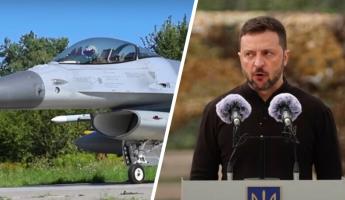 Зеленский показал видео с украинскими F-16