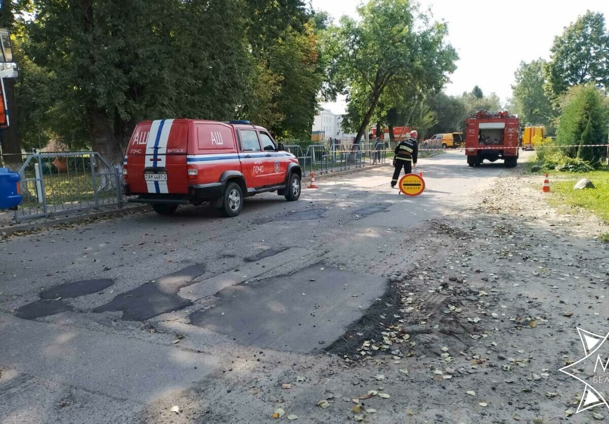 В Витебске эвакуировали детсад из-за порыва газопровода