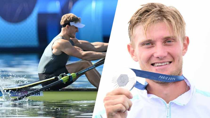 Белорусский гребец Золотой завоевал серебро на Олимпийских играх в Париже. Почему финал перенесли?