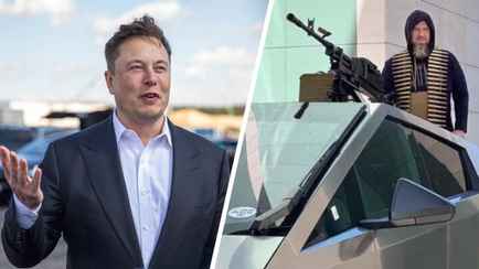 «Это потрясающе» — Илон Маск ответил, дарил ли Кадырову Tesla Cybertruck с пулеметом на крыше
