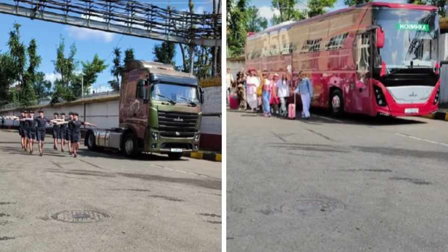 "Пояснительную бригаду можно?" — В TikTok заметили странные видео с МАЗами. Мнения зрителей разделились