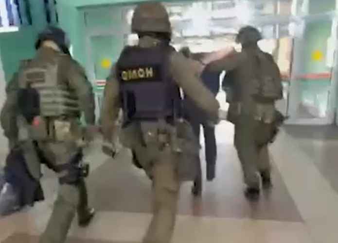 Скриншот: видео МВД Беларуси