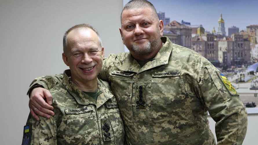 Сырский и Залужный