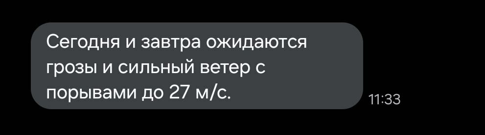 Почему СМС от МЧС приходили белорусам уже после урагана? В ведомстве объяснили