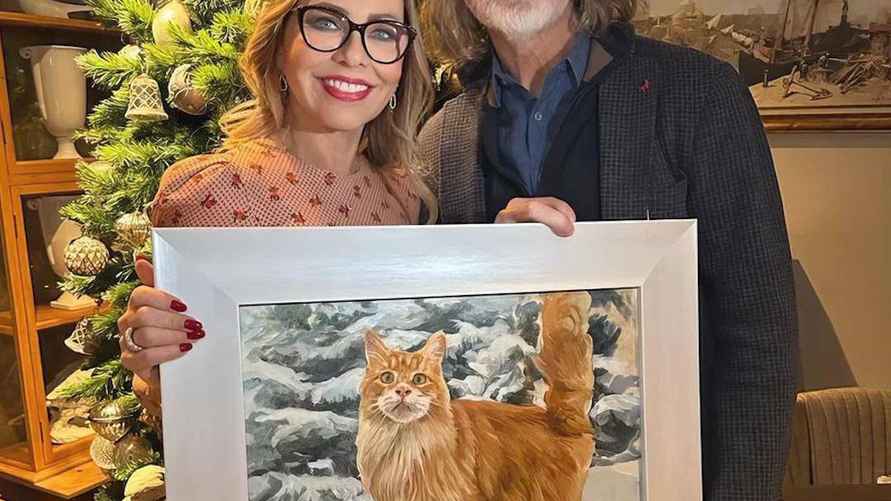 Орнелла Мути и Никас Сафронов