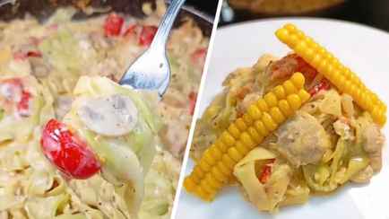 Как кабачок может стать похожим на макароны? Нашли простой сезонный рецепт овощной пасты с грибами