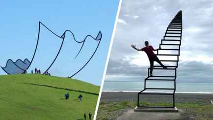 Эти 10 скульптур по всему миру обманули зрение миллионов людей. Поймете, в чем дело, с первого взгляда?