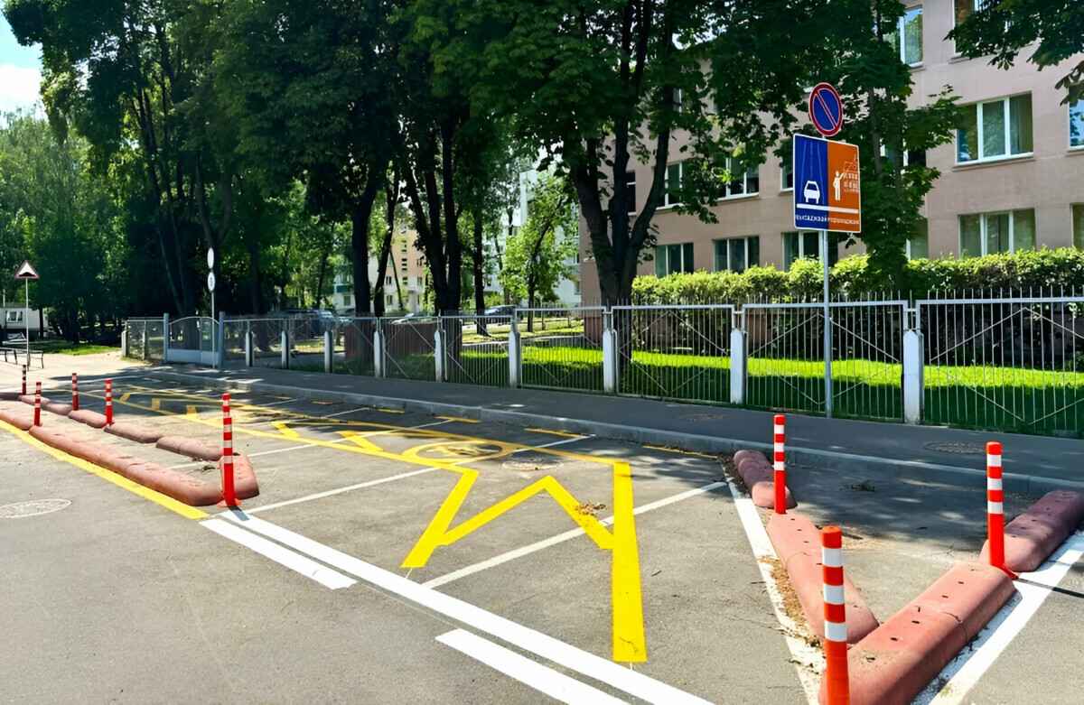 ГАИ показала, как выглядят новые пикап-зоны и разметка возле школ Минска