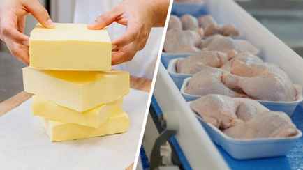 Плесень в масле, бактерии в птице. Россельхознадзор ограничил поставки с двух белорусских предприятий. Что взял под «усиленный контроль»?