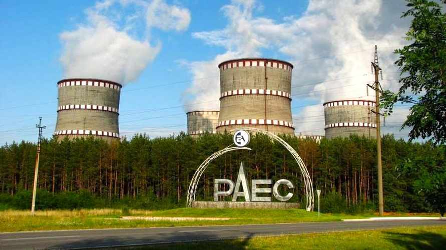 Украина обвинила Россию в создании угрозы ядерной катастрофы на Ровенской АЭС в 60 километрах от Беларуси