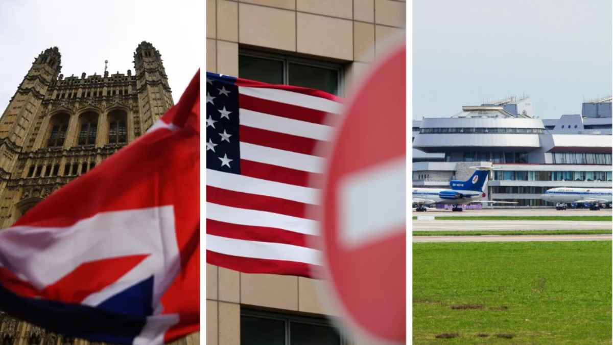 Больше 20 человек, 17 организаций и самолет. США и Великобритания ввели новые санкции против Беларуси
