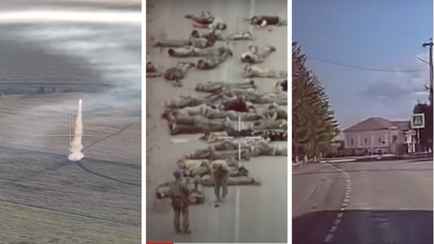 Появилось видео первых часов наступления ВСУ в Курской области России