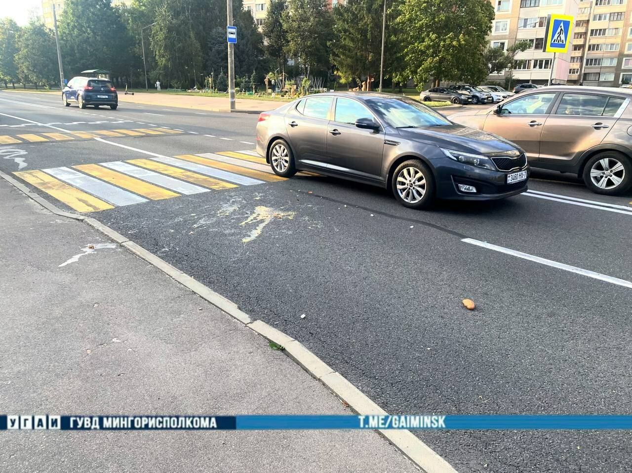 Наезд на школьницу и электросамокатчика, гибель пенсионера. В Минске произошло 3 ДТП