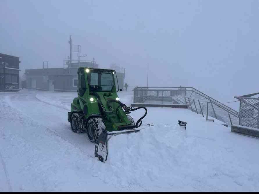 Зима близко? В Германии выпал первый снег