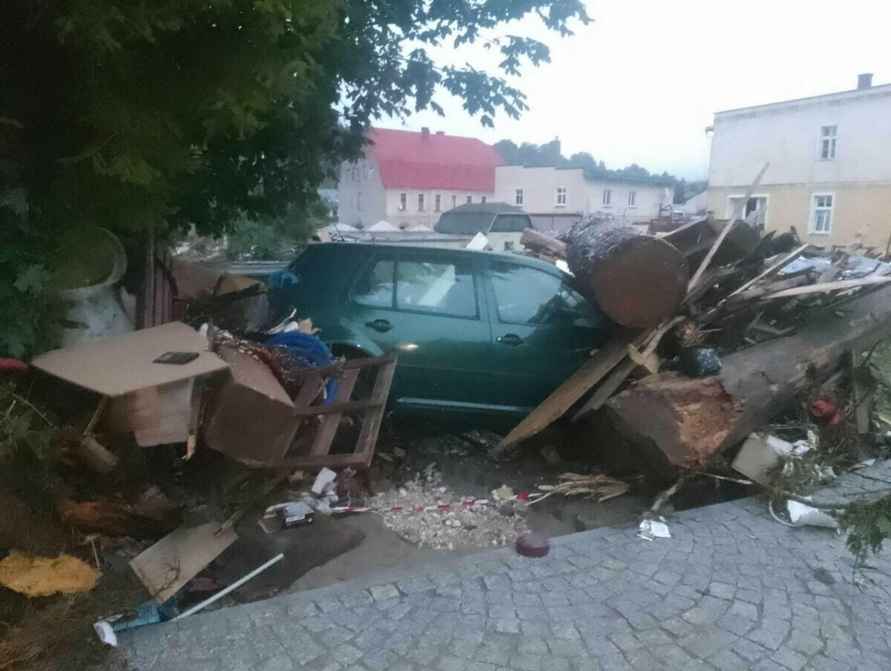 В Польше ввели режим стихийного бедствия из-за наводнения, которое случается раз в 100 лет