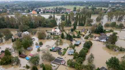 В Чехии вода прорвала дамбу. Под угрозой затопления оказался город Острава