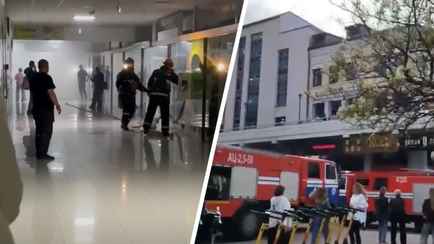 В минском ТЦ произошел пожар — эвакуировали свыше 140 человек