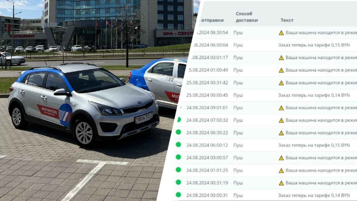 Белорус лишился почти 400 рублей после поездки на каршеринге - нюанс в одной кнопке