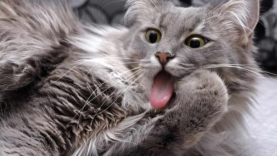 Почему ваша кошка умывается после того, как ее погладили? Не стоит игнорировать эти 5 причин