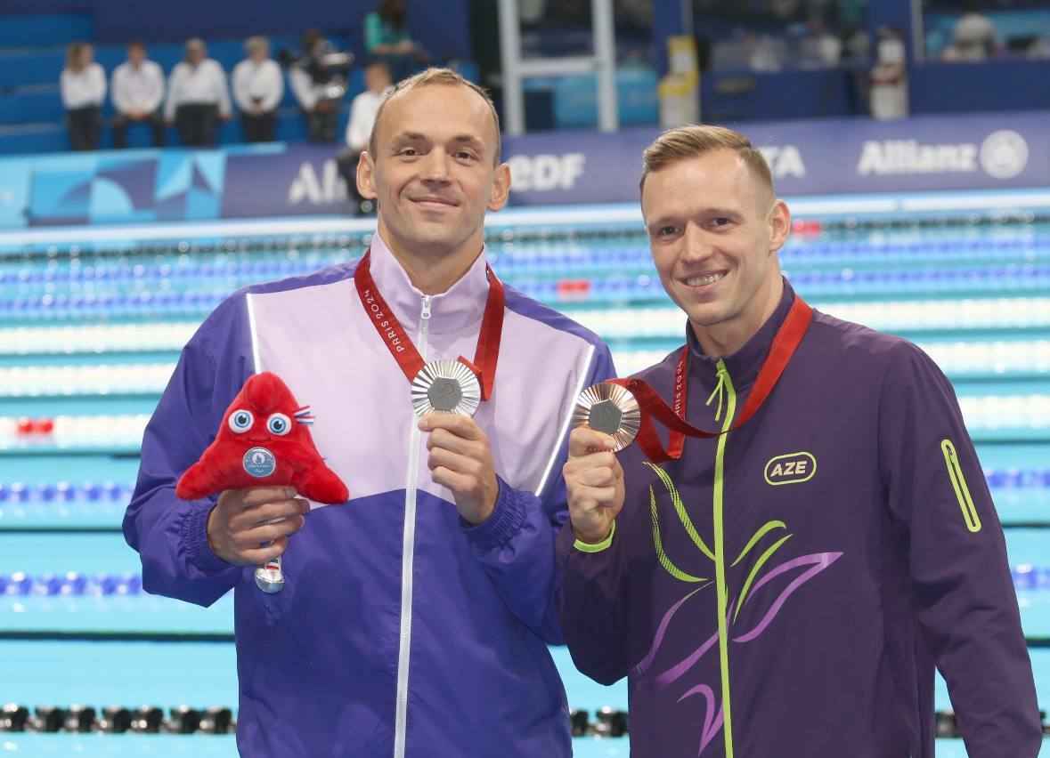 Белорусский пловец Дмитрий Солей завоевал серебро на Паралимпиаде-2024