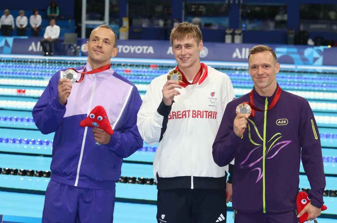 Белорусский пловец Дмитрий Солей завоевал серебро на Паралимпиаде-2024