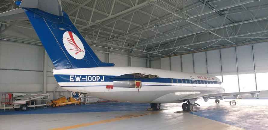 Belavia выставила на продажу свой последний канадский самолёт Bombardier
