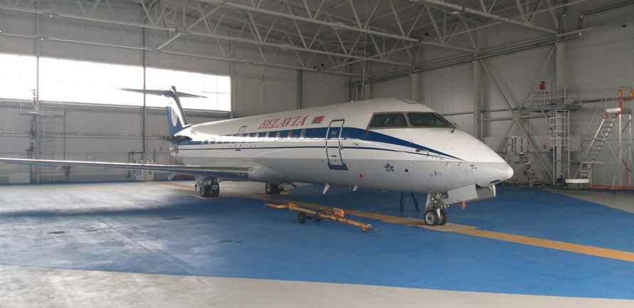 Belavia выставила на продажу свой последний канадский самолёт Bombardier