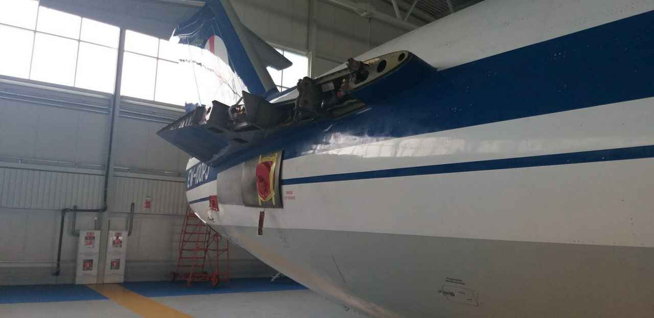 Belavia выставила на продажу свой последний канадский самолёт Bombardier