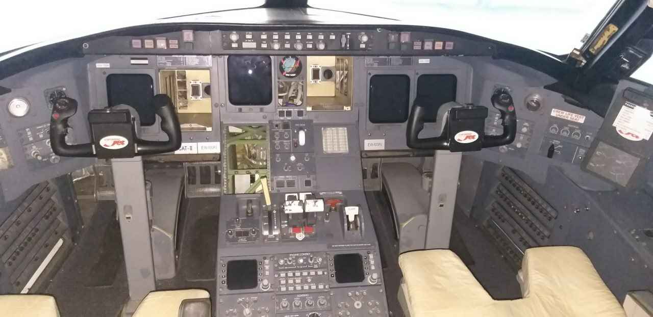 Belavia выставила на продажу свой последний канадский самолёт Bombardier