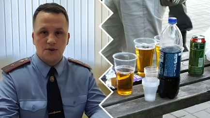 Можно ли пить пиво на скамейке в сквере? В МВД Беларуси ответили