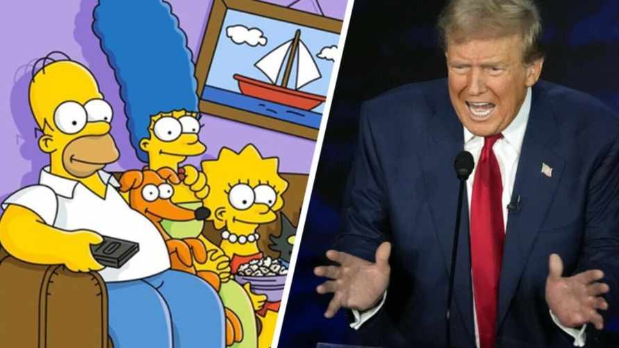 "В Спрингфилде едят собак" - Заявления Трампа вызвали шквал мемов с кадрами из Симпсонов