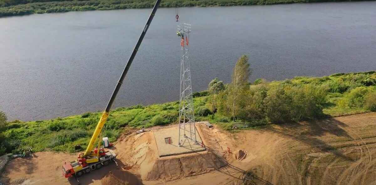 В Латвии установили 4 вышки связи на границе с Беларусью