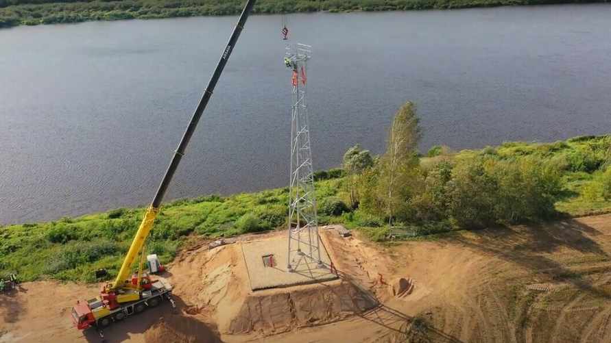 В Латвии установили 4 вышки связи на границе с Беларусью