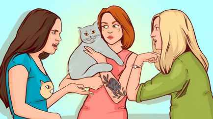 Кто из девушек лжёт? Только настоящие следователи определят хозяйку кошки за 12 секунд