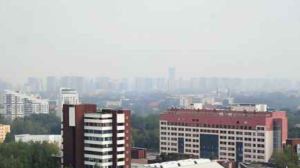 В Белгидромете рассказали, когда в Минске «несколько улучшится» ситуация с дымом и запахом гари