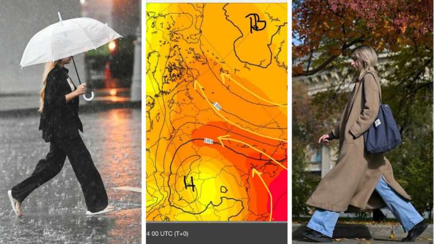 Беларусь зажало между дождливым «Борисом» и «мощнецким Квентином». Синоптики объяснили, как это скажется на погоде