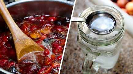 Добавьте 2 ст.л. этой жидкости в варенье. Она усилит вкус и добавит пикантную нотку