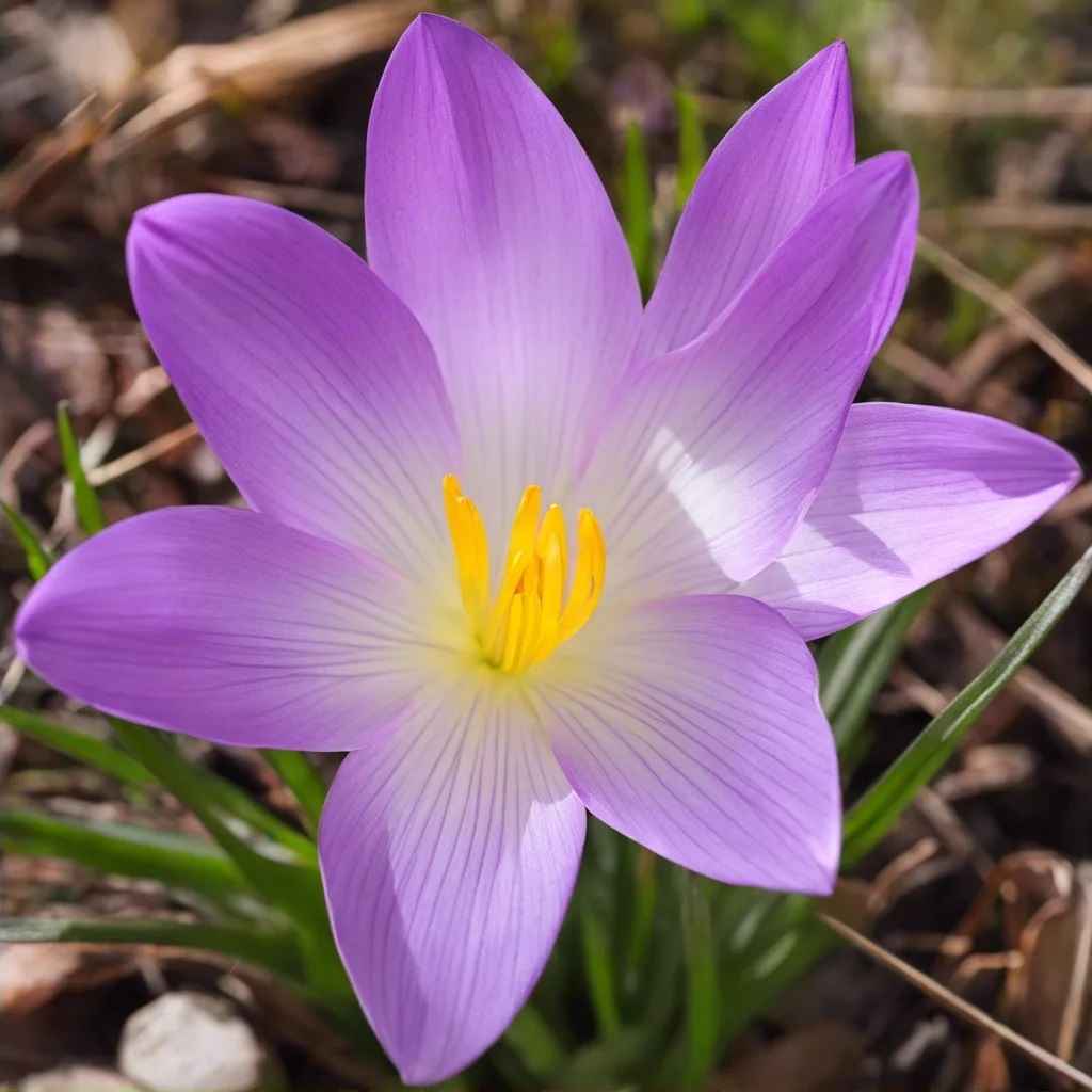 Так выглядит безвременник вблизи