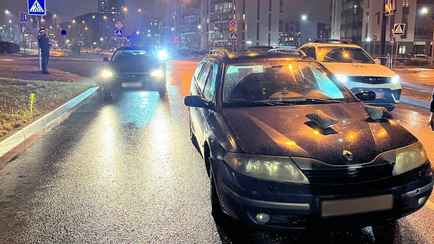 На камеру попало, как в Минске легковушка на полном ходу сбила двух пешеходов