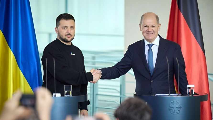 "Украина может на нас положиться" — Шольц объявил о военном пакете для Киева на 1,4 млрд евро