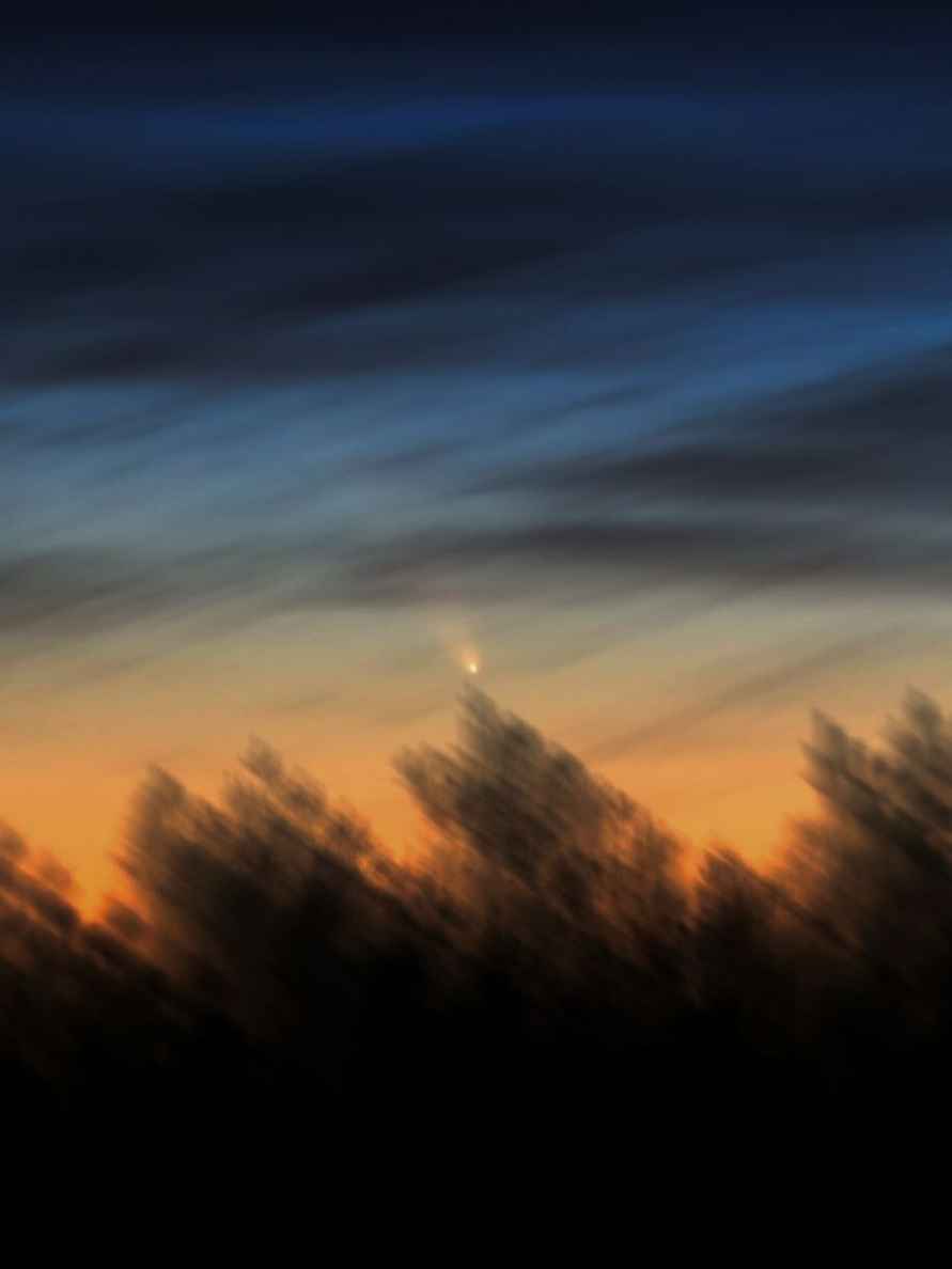 Белорусы поделились фото кометы века Цзыцзиньшань-ATLAS. Как долго ещё можно наблюдать?