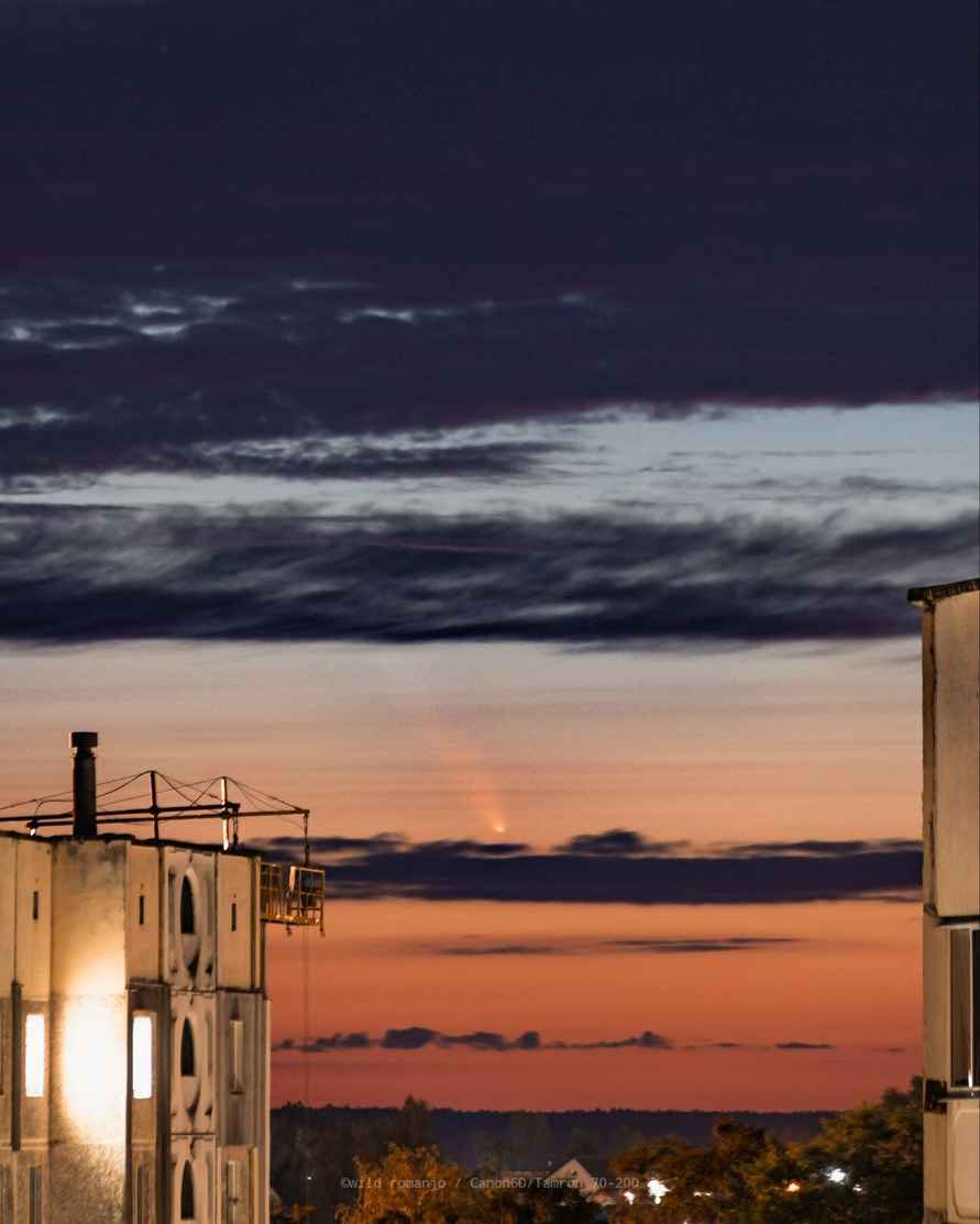 Белорусы поделились фото кометы века Цзыцзиньшань-ATLAS. Как долго ещё можно наблюдать?