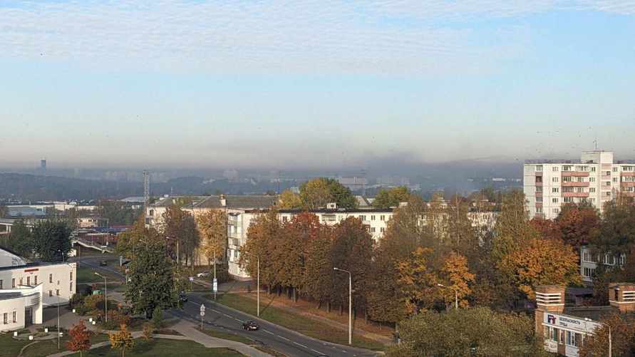 Фото смога в Минске 18.10.2024 /Massage_neurologist