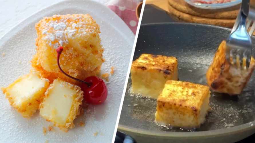 Как приготовить "жареное молоко"? Этот итальянский десерт собрал более миллиона просмотров в TikTok