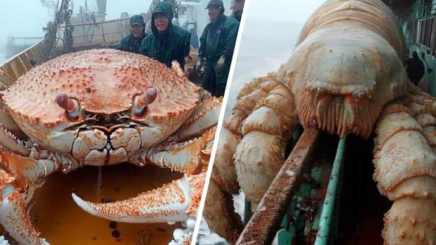 "Люди не впадают в истерику?" - Видео с гигантскими крабами взбудоражили пользователей TikTok