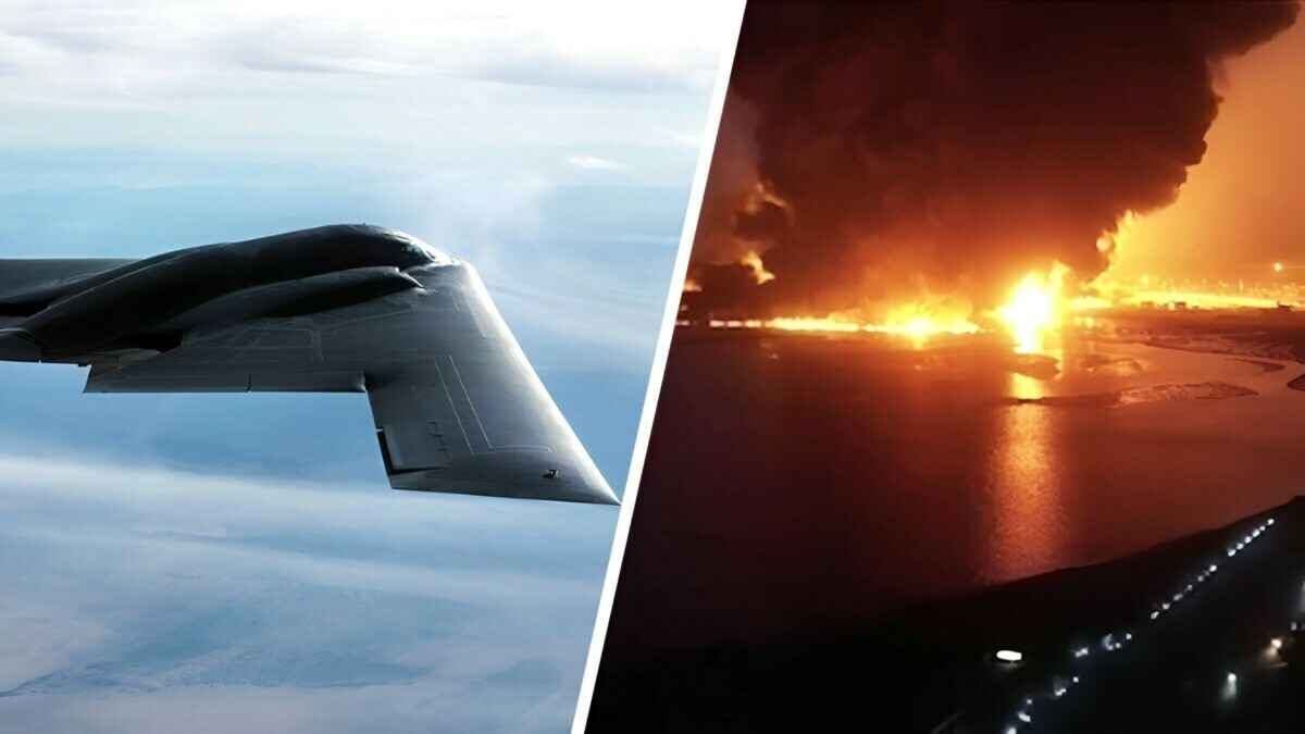 Ядерные американские бомбардировщики B-2 Spirit 