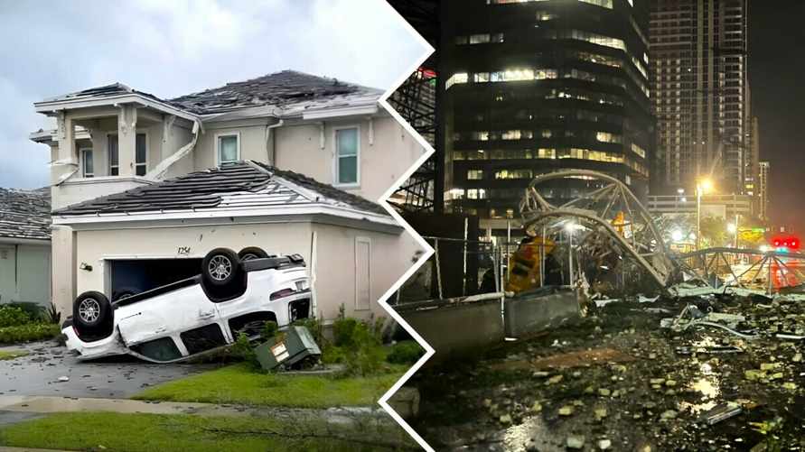 "Пожалуйста, молитесь за Флориду" — На США обрушился ураган "Милтон" с 8-метровыми волнами