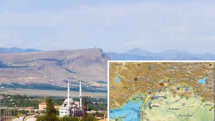 В Турции произошло землетрясение магнитудой 5,9