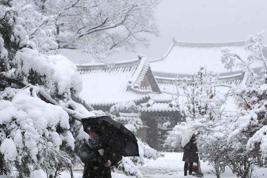 Сильнейший снегопад за 100 лет — В Южной Корее из-за резкого похолодания погибло 5 человек