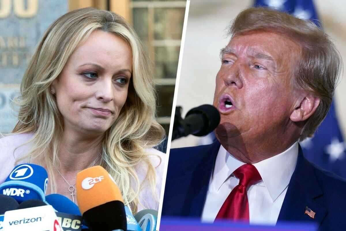 Сторми Дэниелс и Дональд Трамп